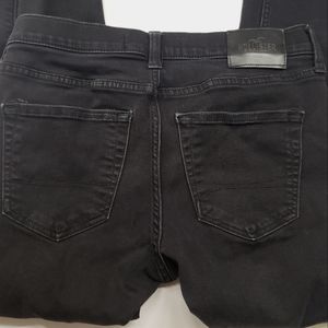 Black Hollister skinny advanced stretch size 30x30